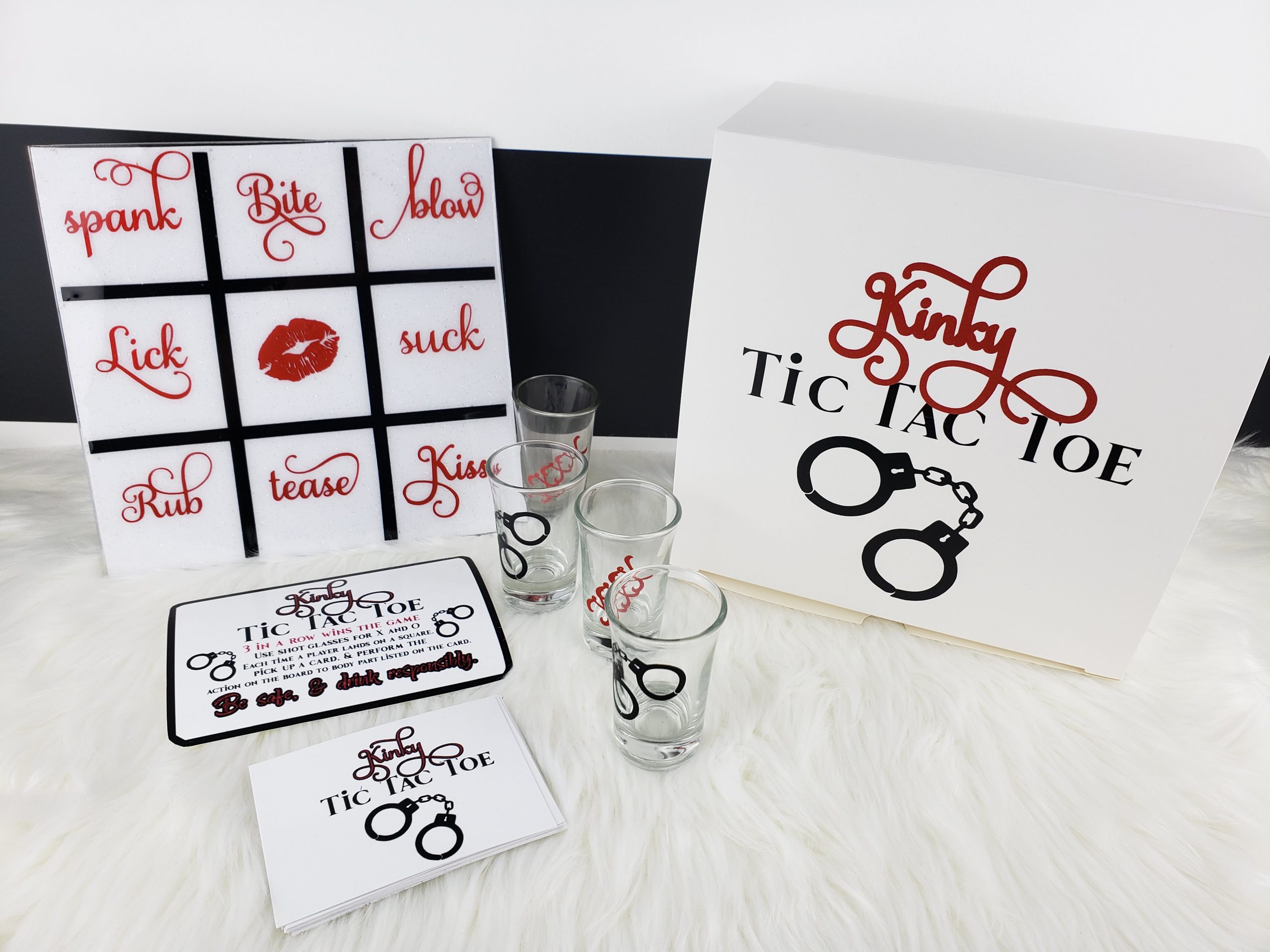 Kinky Tic Tac Toe Gift Set – Milissa Blue Design Co