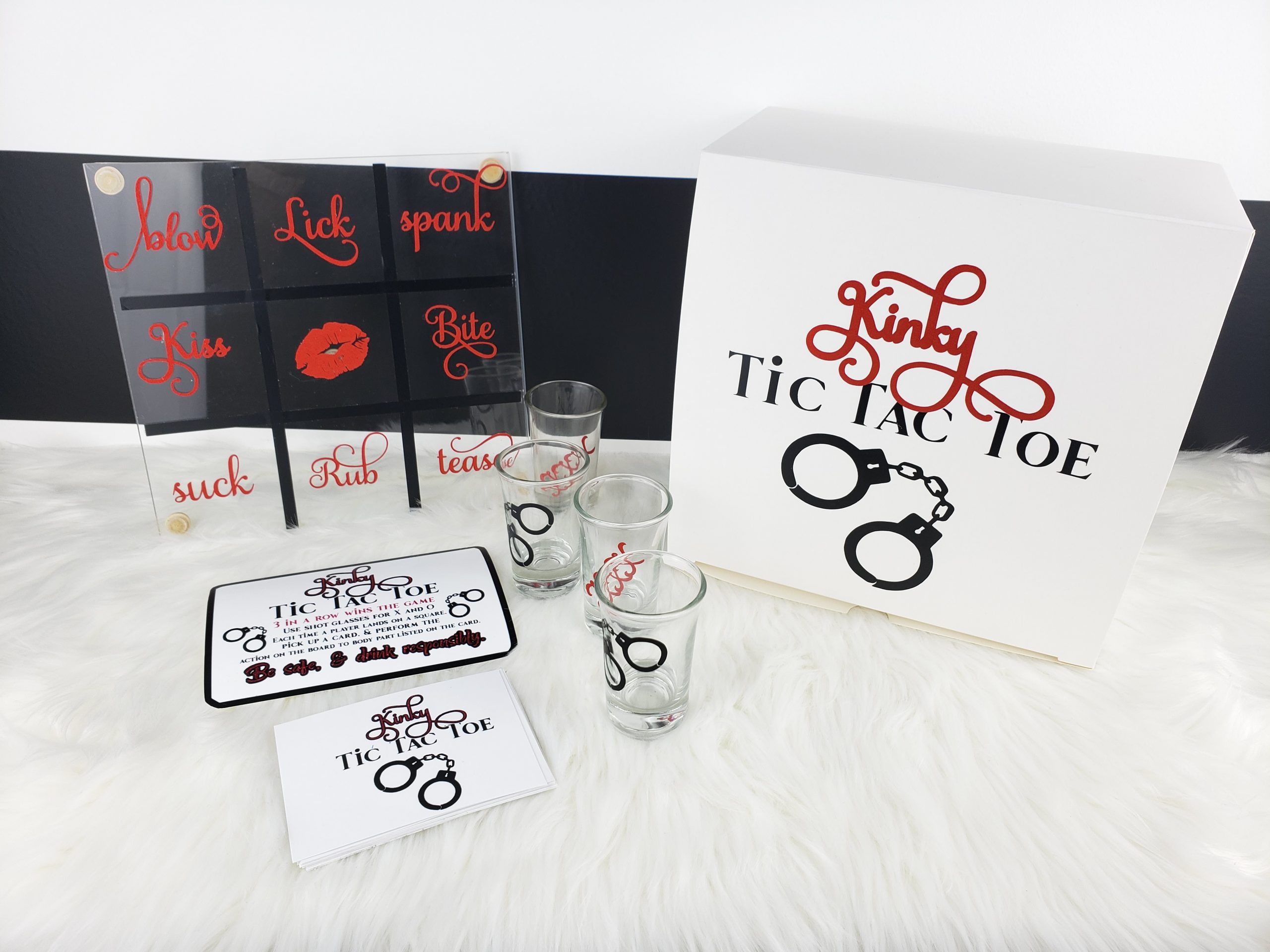 Kinky Tic Tac Toe Gift Set – Milissa Blue Design Co